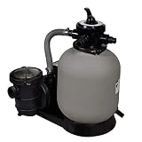 vidaXL Pompe à Filtre à Sable de Piscine 600 W 17000 l/h Pompe de Filtration