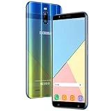 Telephone Portable debloqué 4G 5.99 Pouces 2Go RAM 16Go ROM 4800mAh Quad-Core Dual SIM 4G Face ID 8MP + 5MP Caméras Smartphone Pas Cher 4G (Gold)