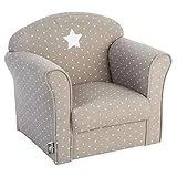 Atmosphera Fauteuil pour Enfant Taupe