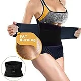 BLAZOR Homme et Femme Ceintures de Sudation,Ceinture Abdominale,Prévenir De Blessure Et Soulager La Douleurpour pour Sport, réglable Belt,Body Shaper,Ventre Plat,Soutien du Dos,Néoprène