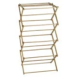 JVL Bois Folding Etendoir à Linge, 6m Dry Space