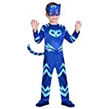 Amscan PJMASQUES YOYO-Catboy Deguisement, 9902952, Bleu, 3/4 ans
