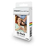Polaroid Premium Papier Zink (Paquet de 50 Feuilles) Compatible avec les appareils photo Polaroid Snap, Mint, Z2300 et Polaroid Imprimante instantanée Zip et Mint 5 x 7,6 cm.