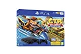 PS4 Slim 1 To F noir avec Crash Team Racing et 2nd Dual Shock 4 Noire V2