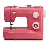 Singer MC SIMPLE 3223 Machine à Coudre Plastique/Châssis Métallique Rose 42,5 x 23,5 x 33,8 cm