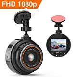 Caméra de Voiture, Thieye Dash Caméra Voiture Embarquée Enregistreur de Conduite Full HD 1080P Écran Mini Dashcam Voiture avec G-Capteur, Grand Angle 170°,WDR, Détection de Mouvement