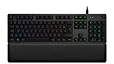 Logitech G513 Clavier Gaming Mécanique Rétroéclairé RGB avec Switchs Tactiles Romer-G  (Carbone -  Layout AZERTY Français)