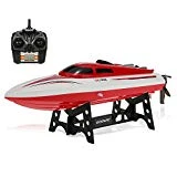 GoolRC GC002 2.4G Télécommande Bateau 180 ° Flip 20KM / H High Speed RC Racing Bateau.