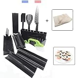 cris'to SOVAM Kit Sushis Makis Complet 12 Pièces, Idée Cadeau Homme/Femme Original [ Sac De Rangement + Notice et Astuces en Français et Ebook Recettes et Idées]