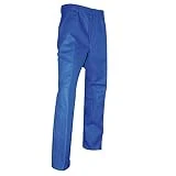 LMA 100141 CLOU Pantalon Braguette à Boutons, Bleu Bugatti, Taille 38