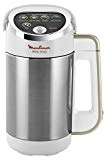 Moulinex LM841110 Blender Chauffant Easy Soup Double Paroi Capacité 1.2L Soupe Velouté Compote Maintien au Chaud 1000W Inox