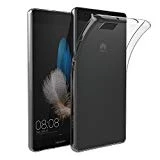 AICEK Coque Huawei P8 Lite, Etui Silicone Gel Huawei P8 Lite Housse Antichoc P8 Lite Transparente Souple Coque de Protection pour Huawei P8 Lite(5.0 Pouces)