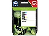 4 HP Photosmart Wireless B109n Original Printer Ink Cartridges - Cyan / Magenta / Yellow / Black