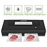 Machine sous Vide, AKZIM Automatique Machine De Cachetage De Nourriture avec Fréquence de Vide Controllable, Emballeuse sous Vide pour Conservation des Nourritures