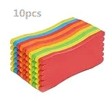 Toasis Pêche Ligne de pêche Support Carton Mousse Snelled Crochet Keeper Lot de 10, Small