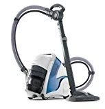 Polti PBEU0100 Unico MCV80 Total Clean & Turbo Aspirateur Multifonctions 3 en 1 et Nettoyeur Vapeur, 6 Bar, 236 W, 0.8 liters, Bleu/Blanc