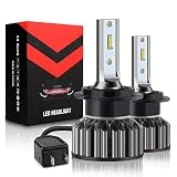 BOSWEE H7 72W 10400LM LED Phare Auto Car Lampe Feux Conversion Ampoule Light 6000K - 3 ans de garantie