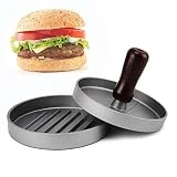 Allezola Presse Burger, Hamburger Patty Maker Moule Non bâton,Hamburger Grill BBQ Patty Maker Juicy - Idéal pour BBQ