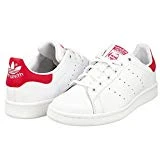 adidas Originals Stan Smith J, Baskets Fille, Blanc (Footwear White/Bold Pink), 38 EU