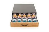 Plateau de Rangement Pour 45 Capsules de Café Nespresso Vertuo + Dolce Gusto Pods - Peak Coffee NVT45.