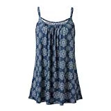 Débardeur Grande Taille Femme,Chemisier Femme sans Manches à col en v Solide Élégant Femme Fille Gilets Camisole Blouses Tops Tank de Sport Plage