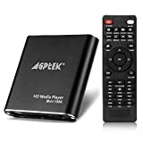 Lecteur multimédia HDMI, AGPTEK Mini Lecteur Multimédia Numérique 1080p Full HD Ultra HDMI Pour Lecteurs -MKV / RM- HDD USB Noir