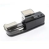 Machine à Tuber Tubeuse Électrique Automatique Machine à Tuber Les Cigarettes - Tubeuse Électrique Rouleuse électrique Machine à Cigarettes Cadeau Homme Cigarette Injector Cadeau MerryDate (Noir)