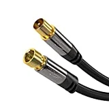 KabelDirekt 3m Câble HDTV SAT/TV (75 ohms, connecteur F  connecteur coaxial, câble coaxial, TV, HDTV, radio, DVB-T2, DVB-C, DVB-S) PRO Series