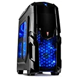Sedatech PC Gamer Advanced Intel i5-9400F 6X 2.9Ghz, Geforce GTX1050 2Go, 8Go RAM DDR4, 240Go SSD, 1To HDD, USB 3.0, WiFi, CardReader. Unité Centrale & Win 10