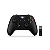 Microsoft Manette Xbox avec Adaptateur sans Fil pour PC - Noire
