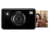 Kodak Mini Shot - Appareil Photo Numérique et Imprimante sans Fil, 5 x 7,6 cm, Technologie d'Impression Brevetée 4Pass, Noir