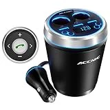 Aiming Cigarette ACCNIC Bluetooth Mains Libres Voiture Allume-Lecteur MP3 sans Fil 3 Transmetteur FM USB Musique Automatique Lecteur