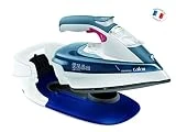 Calor FV9960C0 Fer à Repasser Vapeur Sans Fil Freemove Effet Pressing jusqu'à 150g/min Anti-Goutte Anti-Calcaire 2400W Bleu