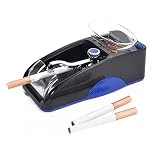Aiusmcbsy Tubeuse Électrique Automatique, Machine à Tuber Les Cigarettes Cadeau Classic Noël Anniversaire pour Homme Père(Bleu)