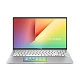Asus VivoBook S S532FA-BQ064T PC Portable 15' FHD (Intel Core i5-8265U, RAM 8Go, 512Go SSD PCIE + 32Go SSD Optane H10 Teton Glacier, Windows 10) Clavier AZERTY Français