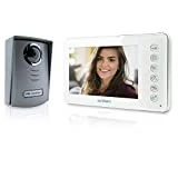 Avidsen - Visiophone 2 fils Ylva 7 Blanc - Discussion possible avec votre invité