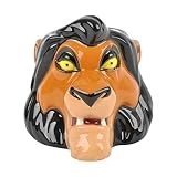 Ideal CASA Tasse Disney 3D Scar El Roi Leon, céramique, 375 ML