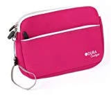 DURAGADGET Etui en néoprène rose épais + poche zippée pour tablette tactile enfant Vtech Storio 3S (158815 - 158865) - dragonne amovible