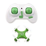 Cheerson CX-10 Mini Drone Nano Cuadricópteros RTF - 4 Canales 6 Ejes Gyro 360 Grados 2.4G RC Minicóptero con Luz LED (Verde)