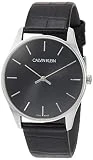 Calvin Klein Montre Homme Analogique Quartz avec Bracelet en Cuir - K4D211C1