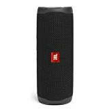 JBL Flip 5 Enceinte Bluetooth Portable avec Batterie Rechargeable, Étanche, Compatible Siri et Google, Noir