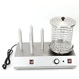 Réchauffeur de machine à saucisses pour appareil Hot Dog, Chauffe-saucisses professionnel Hot Dog 538 W 230 V