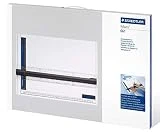 Staedtler Mars 661, Planche à dessin A3 en plastique anti-choc, Indéformable et lavable, Avec règle parallèle et fixe-support, Fournie dans un étui carton, 661 A3