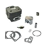 yipin Joints de Piston de Cylindre Kit de roulement à Broches Fit Husqvarna 272 268 266 66 61 Scie à chaîne