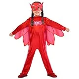 Amscan PJMASQUES BIBOU-Owlette Deguisement, 9902949, Rouge FR: 5/6 Ans