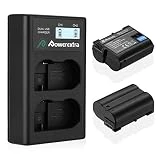 Powerextra Chargeur Double Nikon EN-EL15 2200mAH et Chargeur pour Nikon D7200 D7100 D7000 D810 D800 D750 D610 D600 V1 Cameras