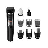 PHILIPS MG3740/15 Multigroom Séries 3000 Tondeuse Multi-Styles/9 Accessoires de Précision