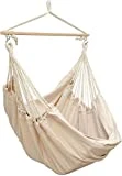 AMANKA 12364 Beige Taille XXL Chaise Suspendue hamac 2 Personnes Charge maximale : 150 kg siège Suspendu Fauteuil Suspendu avec Swivel