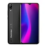 Télephone Portable débloqué Blackview A60 3G Android 8.1 Dual SIM - 6,1 Pouces (19,2: 9) Plein écran Smartphone, Quad Core 1,3 GHz 1 Go + 16 Go, 5MP + 13MP Double caméra, Batterie 4080mAh GPS - Noir
