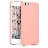 kwmobile Coque Apple iPhone 6 Plus / 6S Plus - Coque pour Apple iPhone 6 Plus / 6S Plus - Housse de téléphone en Silicone Or Rose
